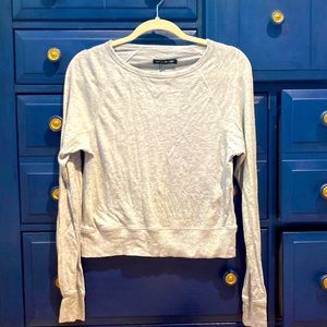 Rag & Bone long sleeve slightly cropped top